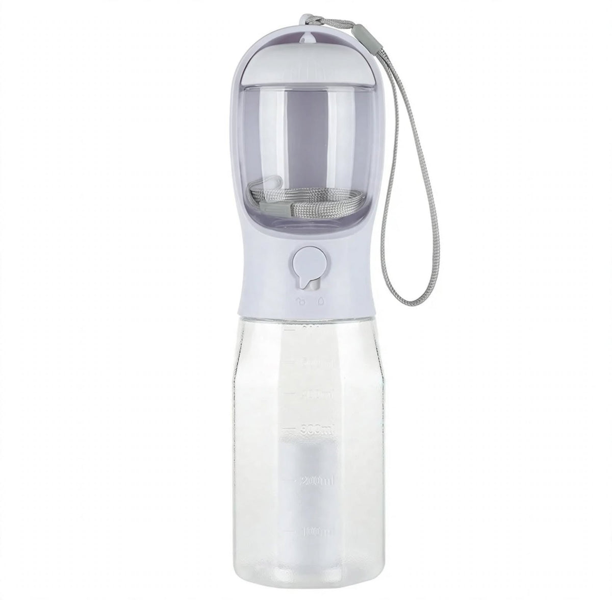 3-in-1 Pet Water & Food Bottle with Waste Bag Holder